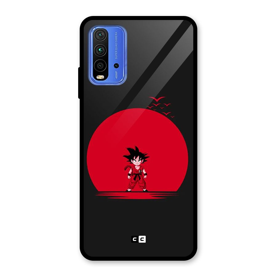 Goku Kid Art Glass Back Case for Redmi 9 Power