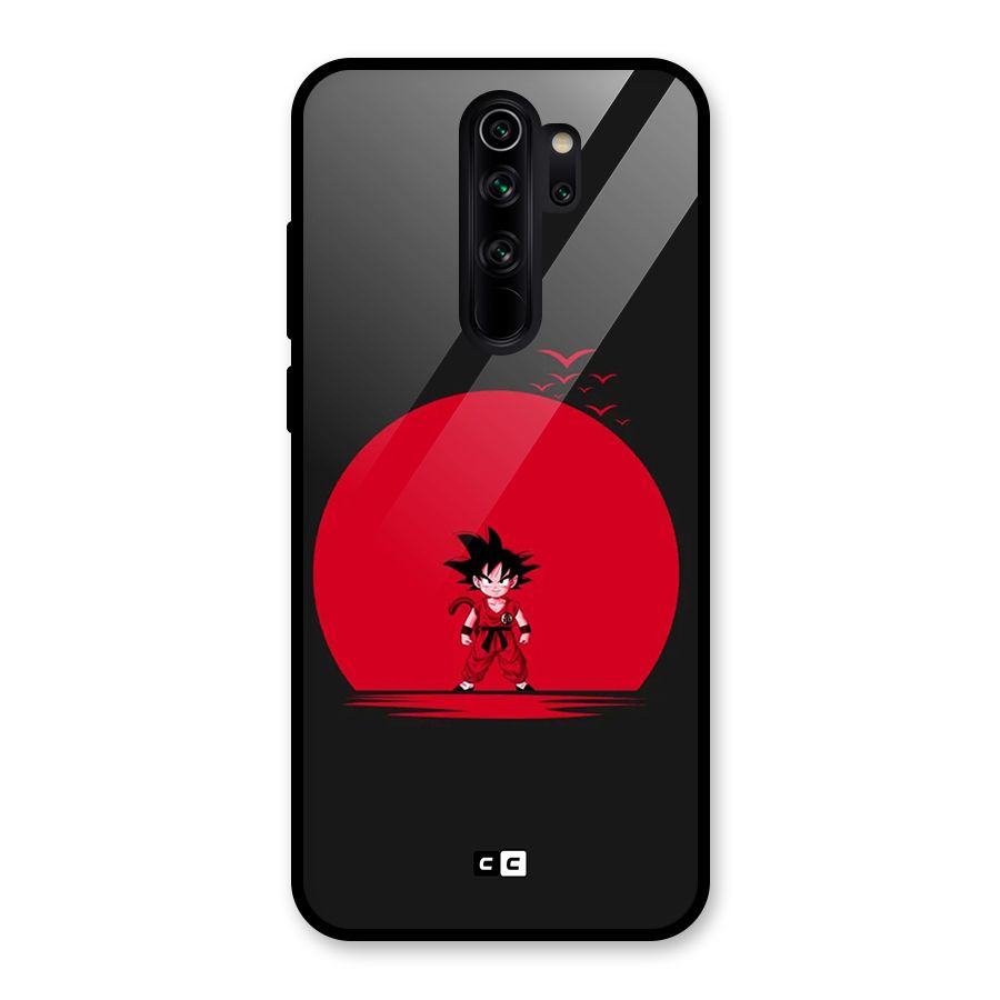 Goku Kid Art Glass Back Case for Redmi Note 8 Pro