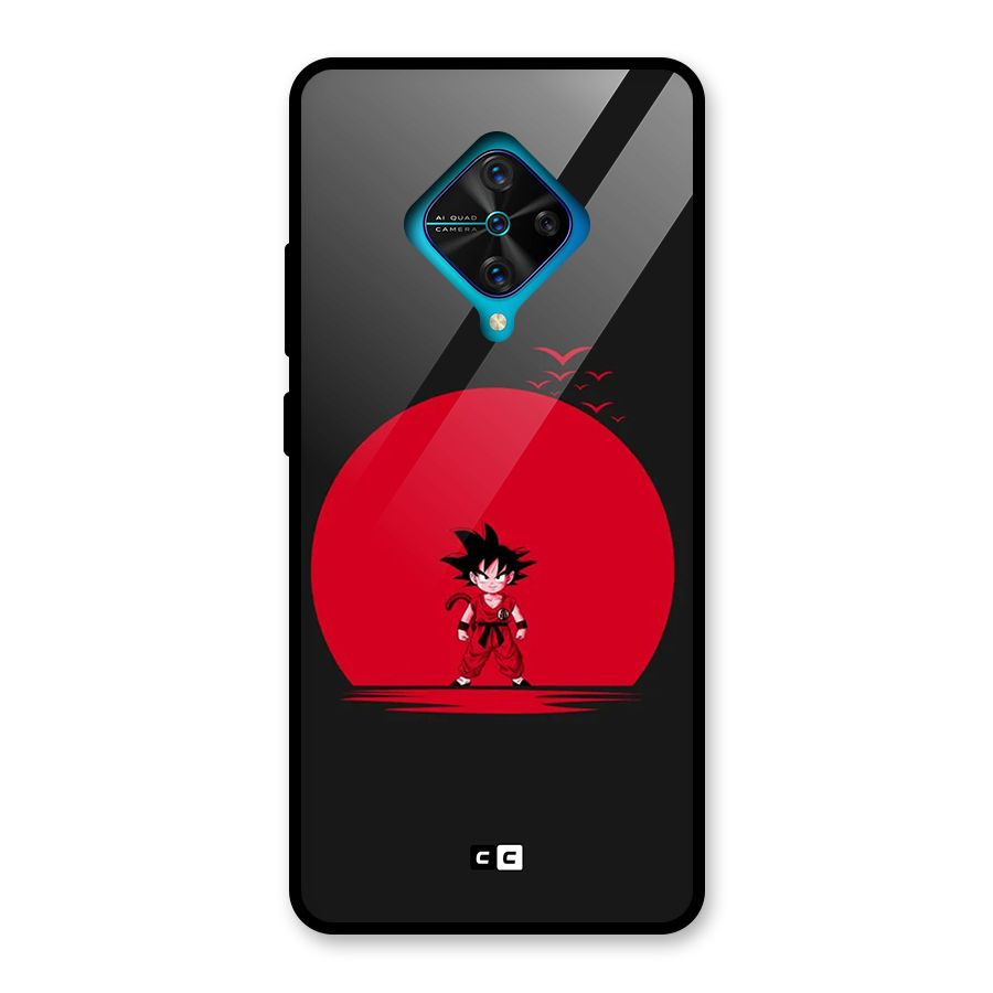 Goku Kid Art Glass Back Case for Vivo S1 Pro