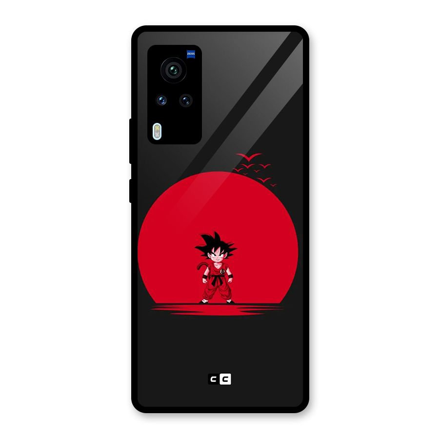 Goku Kid Art Glass Back Case for Vivo X60 Pro