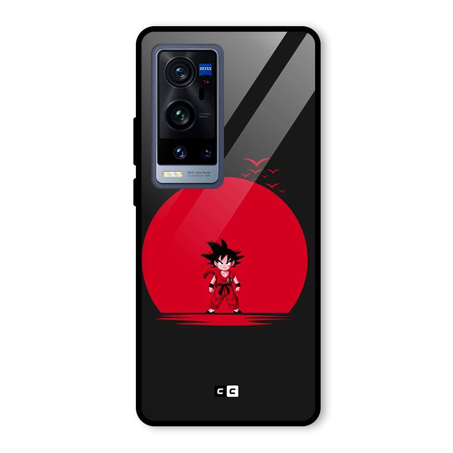 Goku Kid Art Glass Back Case for Vivo X60 Pro Plus
