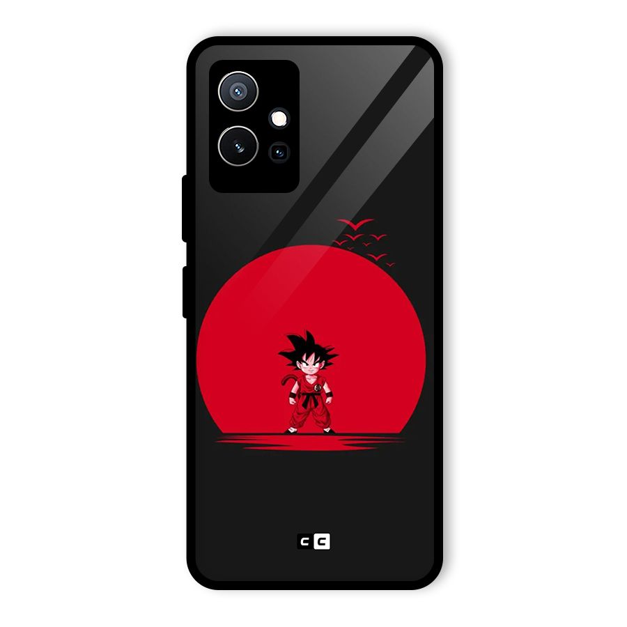 Goku Kid Art Glass Back Case for Vivo Y75 5G