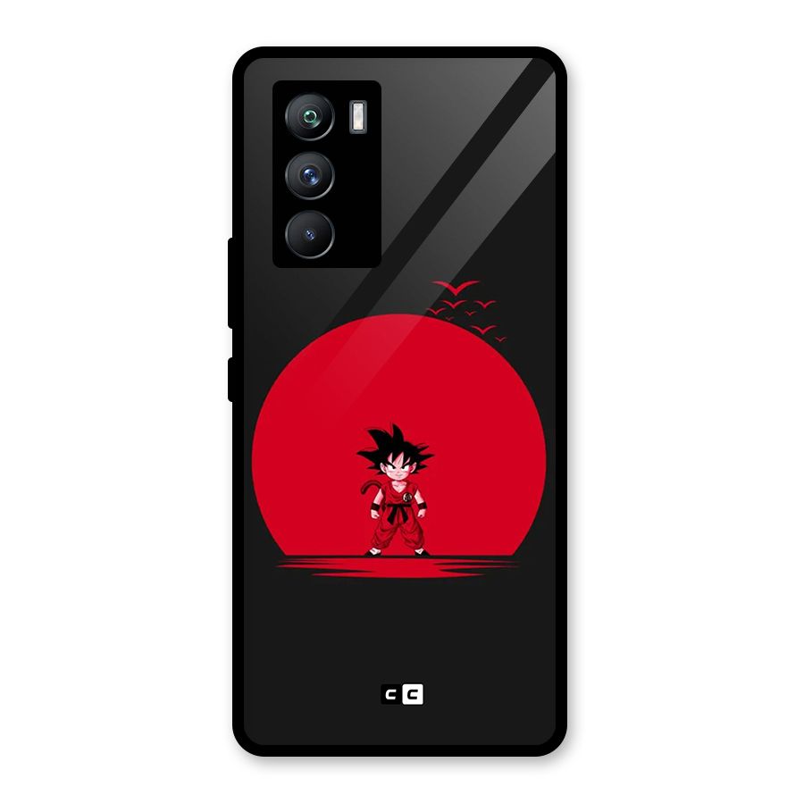 Goku Kid Art Glass Back Case for Vivo iQOO 9 SE