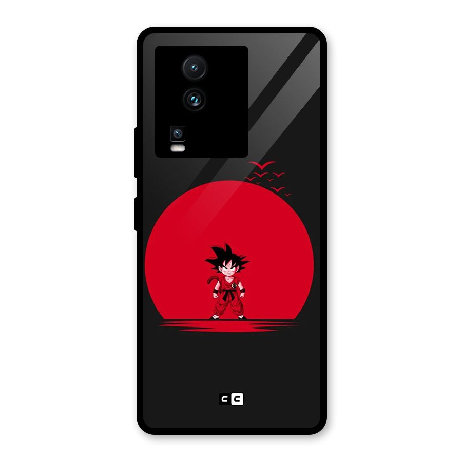 Goku Kid Art Glass Back Case for Vivo iQOO Neo 7 Pro