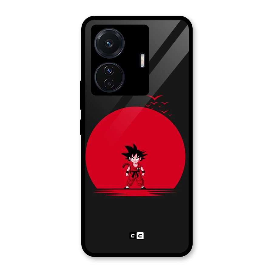 Goku Kid Art Glass Back Case for Vivo iQOO Z6 Pro