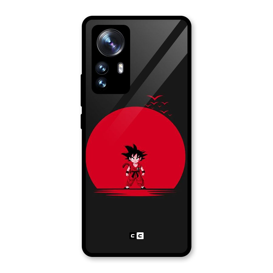 Goku Kid Art Glass Back Case for Xiaomi 12 Pro