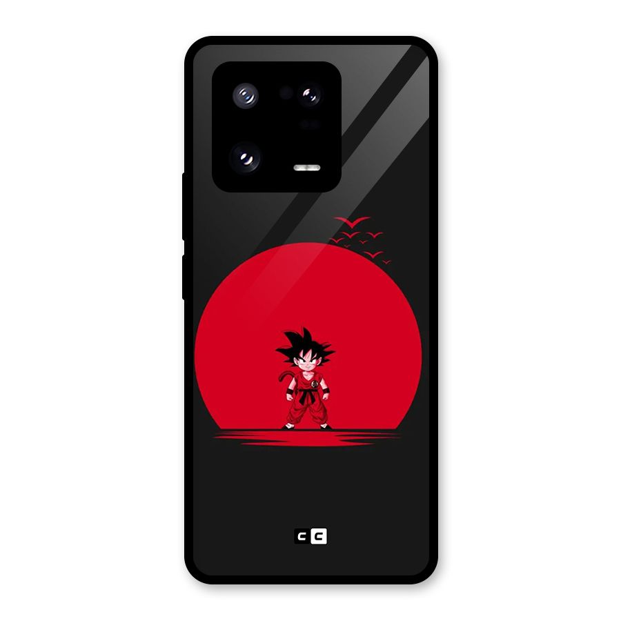 Goku Kid Art Glass Back Case for Xiaomi 13 Pro