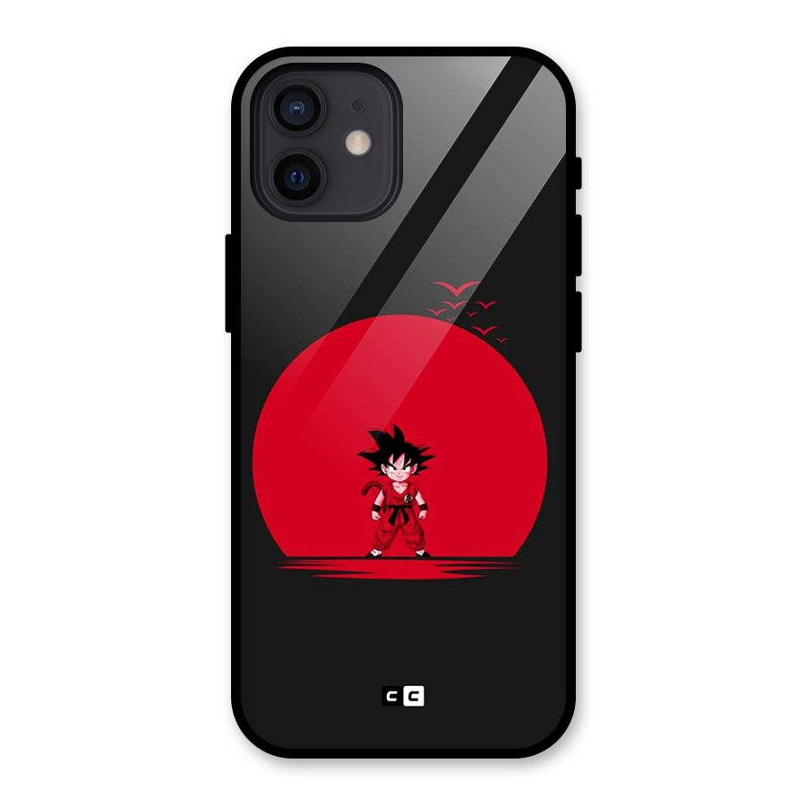 Goku Kid Art Glass Back Case for iPhone 12