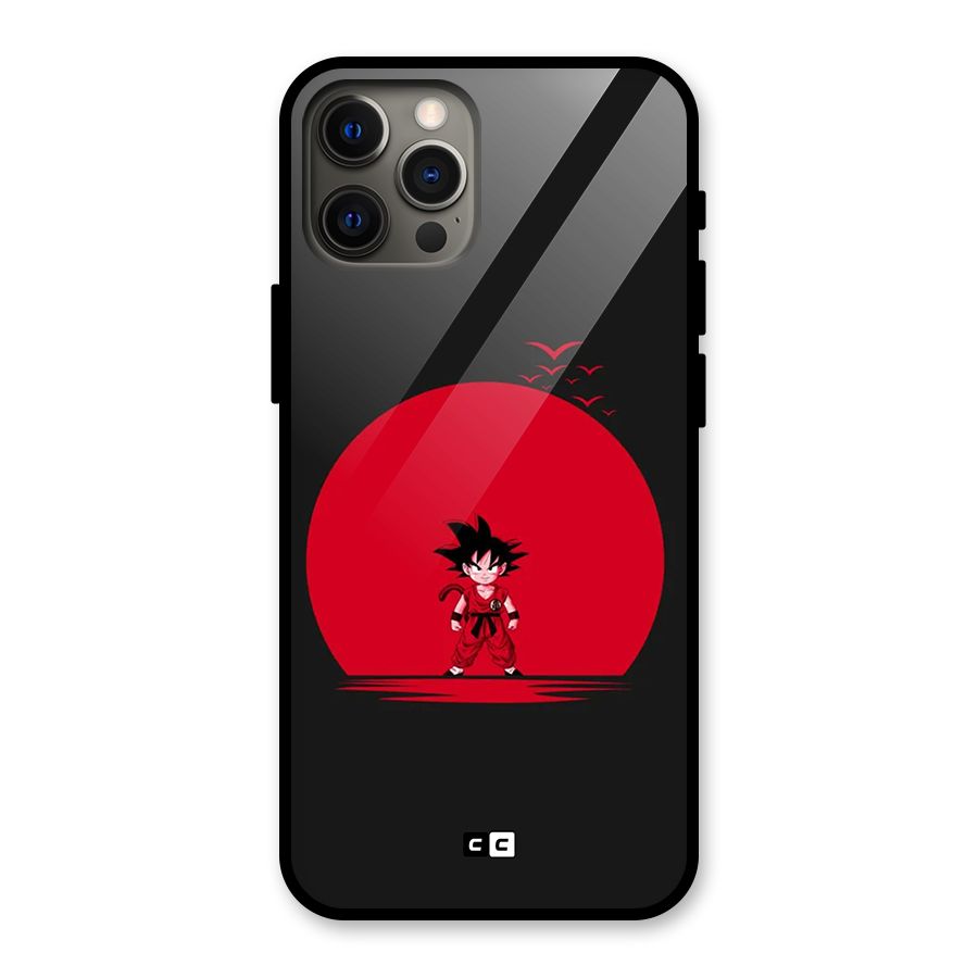 Goku Kid Art Glass Back Case for iPhone 12 Pro Max