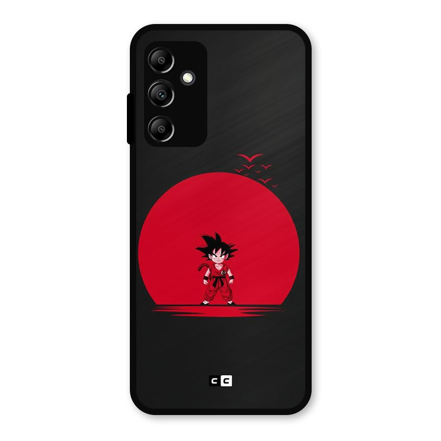 Goku Kid Art Metal Back Case for Galaxy A14 5G