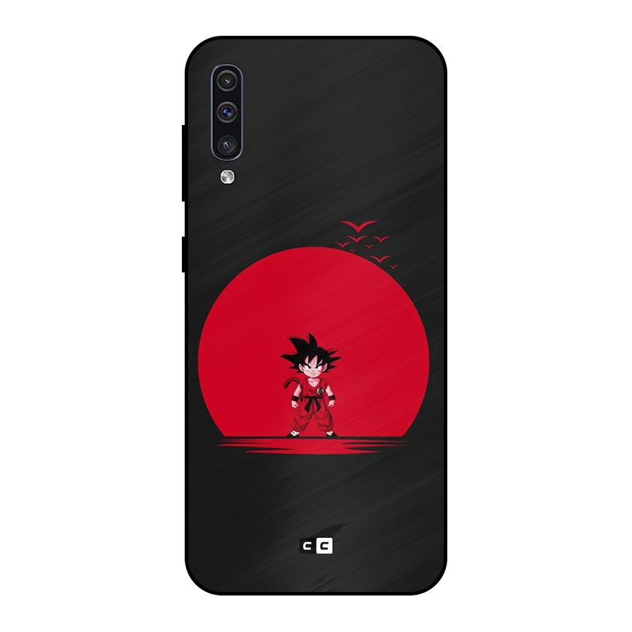 Goku Kid Art Metal Back Case for Galaxy A50