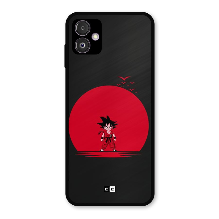 Goku Kid Art Metal Back Case for Galaxy F14
