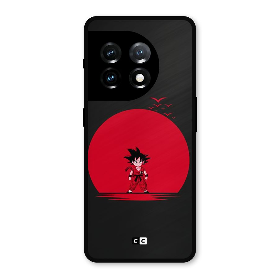 Goku Kid Art Metal Back Case for OnePlus 11