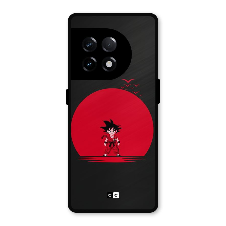 Goku Kid Art Metal Back Case for OnePlus 11R