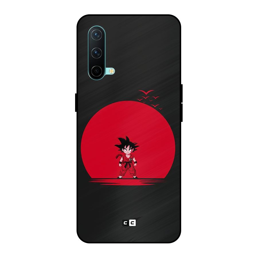 Goku Kid Art Metal Back Case for OnePlus Nord CE 5G