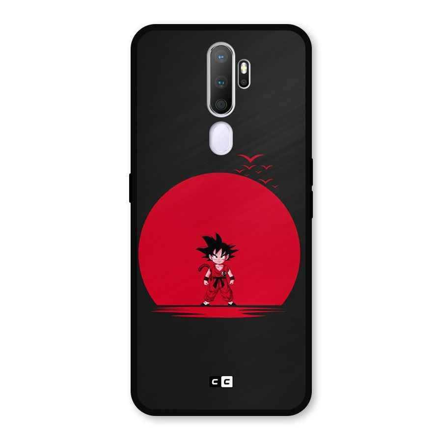 Goku Kid Art Metal Back Case for Oppo A9 (2020)