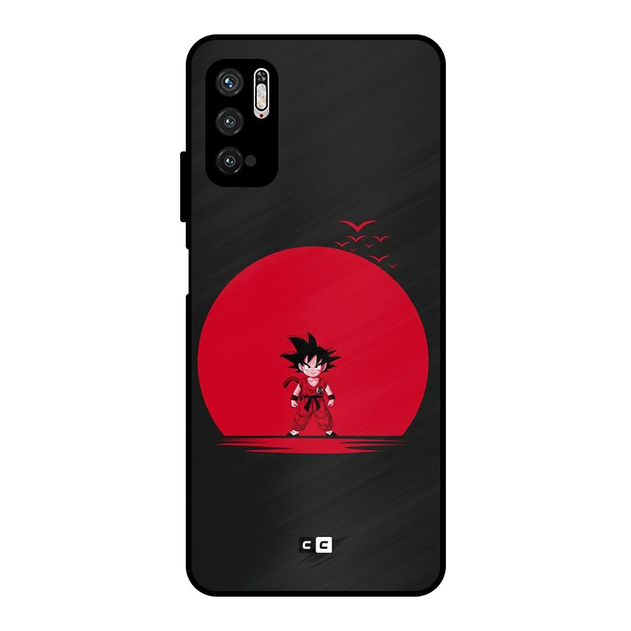 Goku Kid Art Metal Back Case for Poco M3 Pro 5G