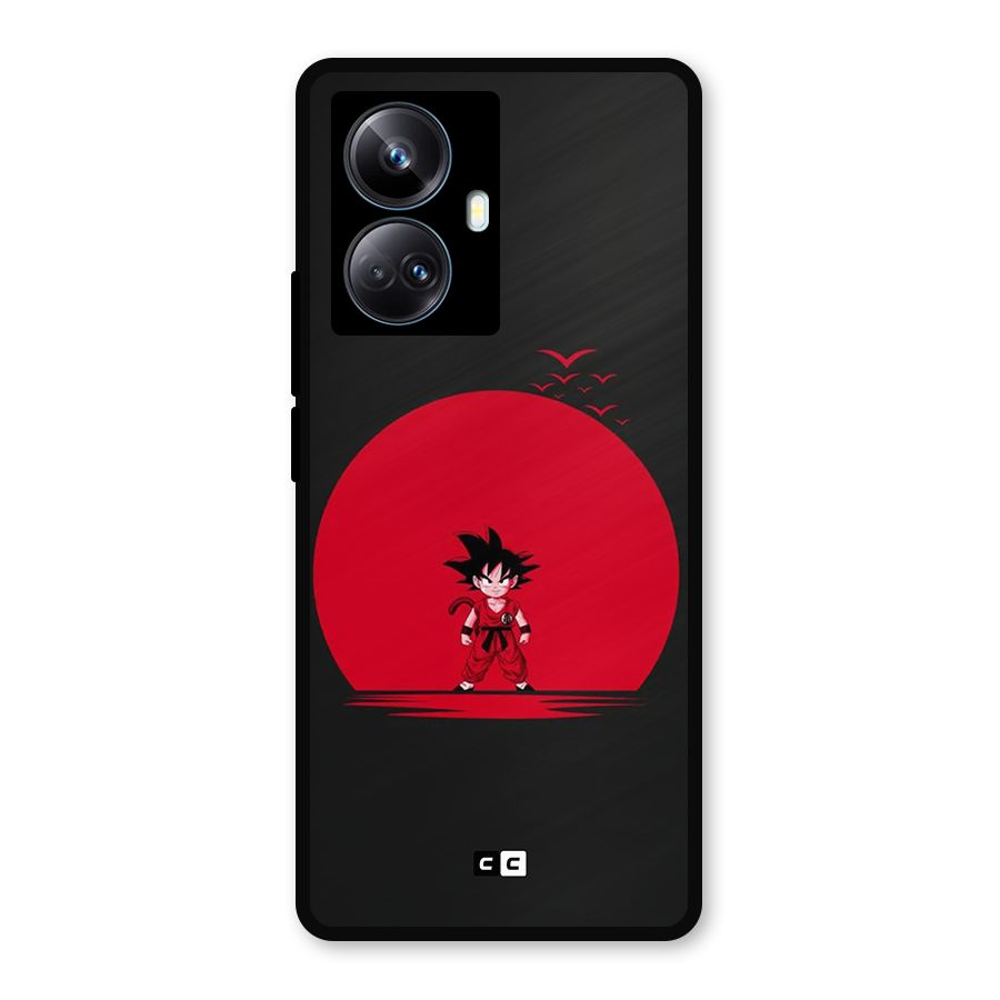 Goku Kid Art Metal Back Case for Realme 10 Pro Plus