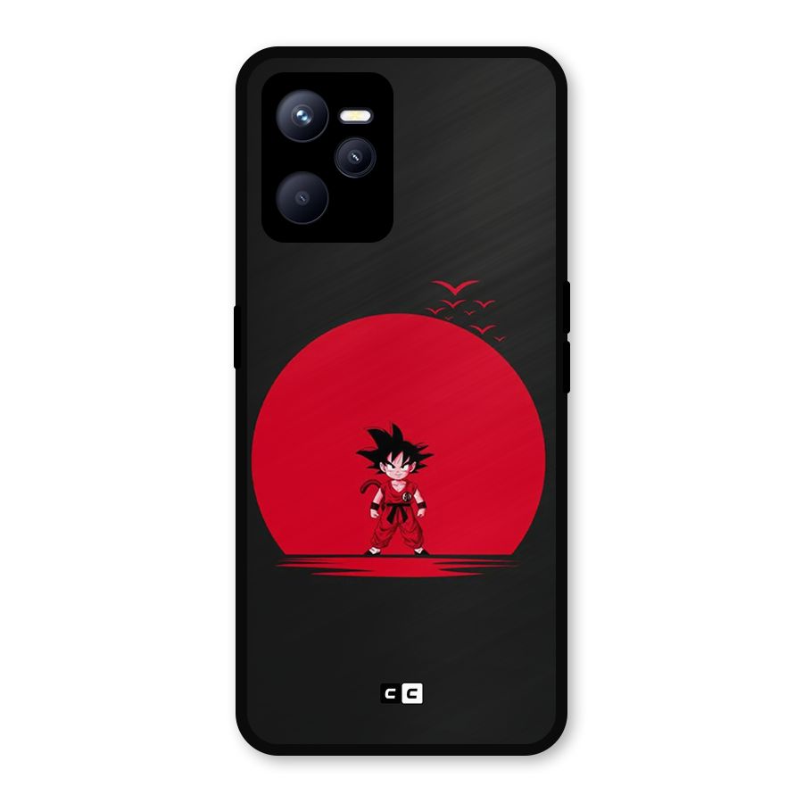 Goku Kid Art Metal Back Case for Realme C35