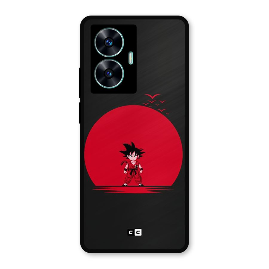 Goku Kid Art Metal Back Case for Realme C55