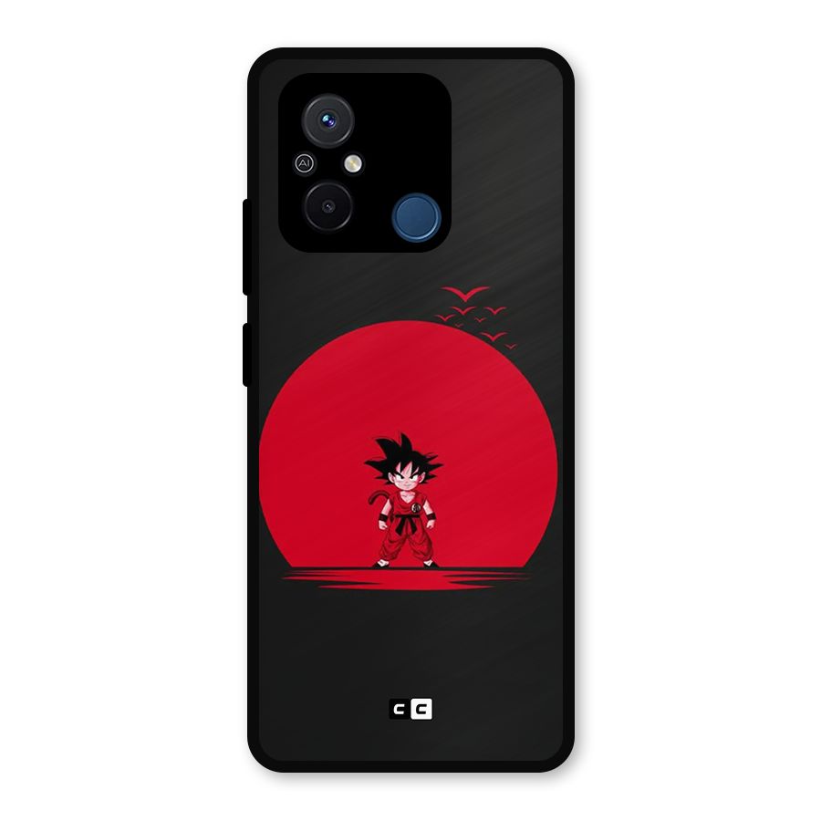 Goku Kid Art Metal Back Case for Redmi 12C