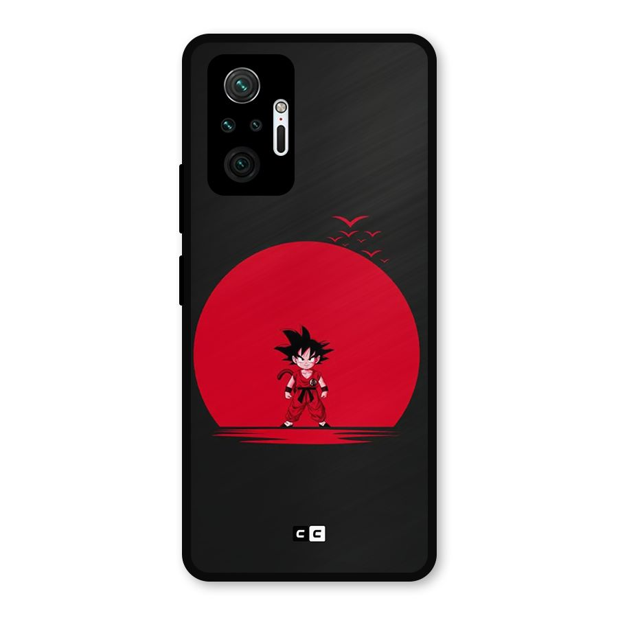 Goku Kid Art Metal Back Case for Redmi Note 10 Pro