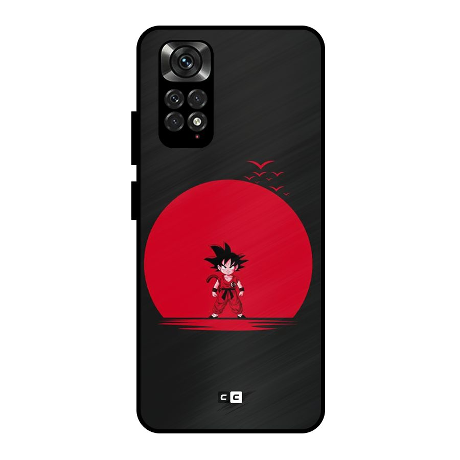 Goku Kid Art Metal Back Case for Redmi Note 11 Pro