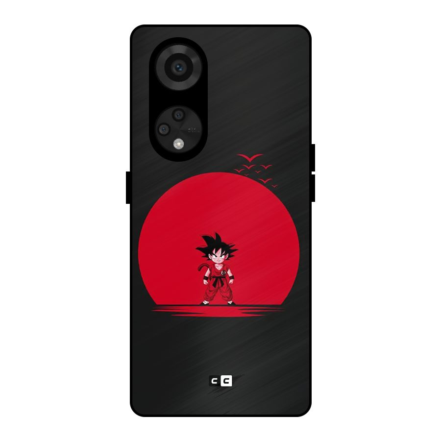 Goku Kid Art Metal Back Case for Reno8 T 5G