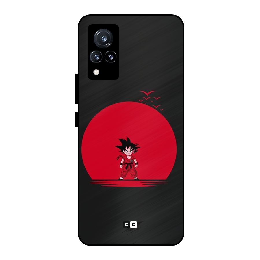 Goku Kid Art Metal Back Case for Vivo V21 5G