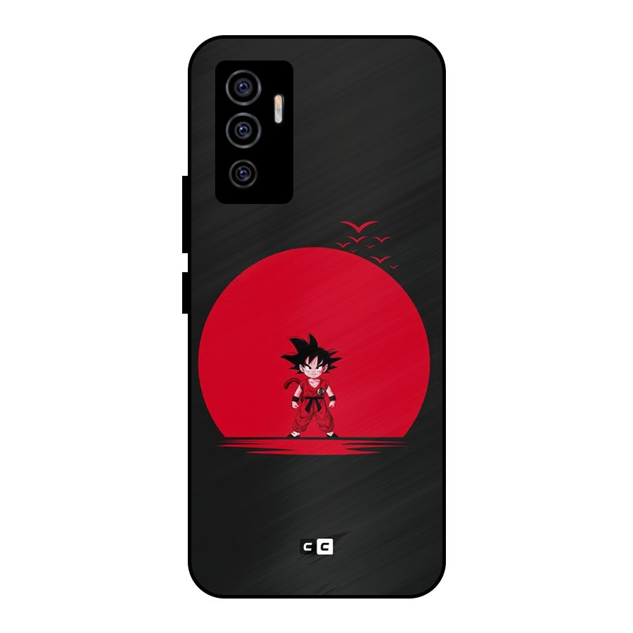 Goku Kid Art Metal Back Case for Vivo V23e