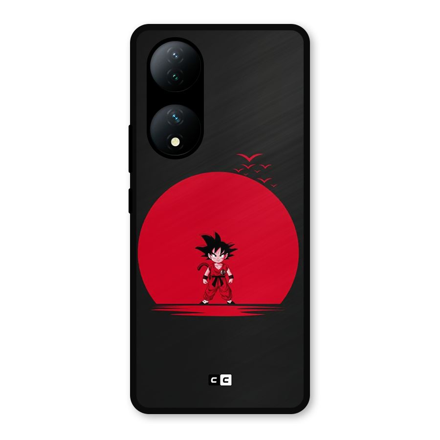 Goku Kid Art Metal Back Case for Vivo Y100