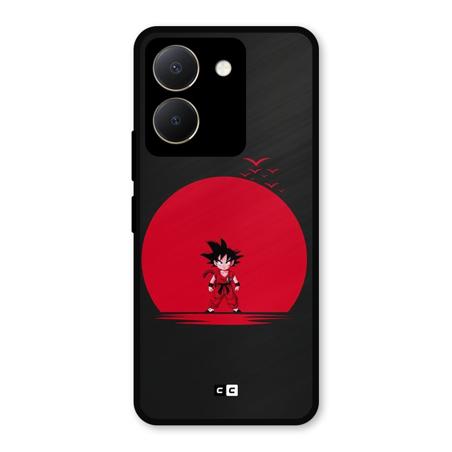 Goku Kid Art Metal Back Case for Vivo Y36