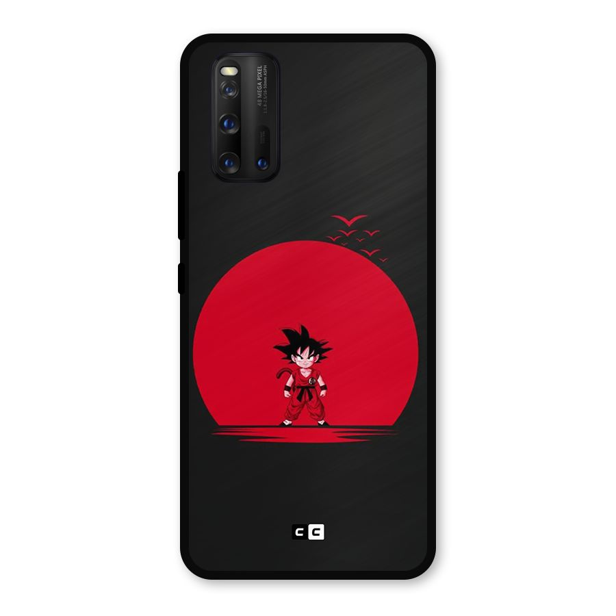 Goku Kid Art Metal Back Case for iQOO 3
