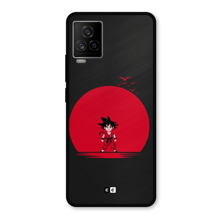 Goku Kid Art Metal Back Case for iQOO 7 Legend 5G