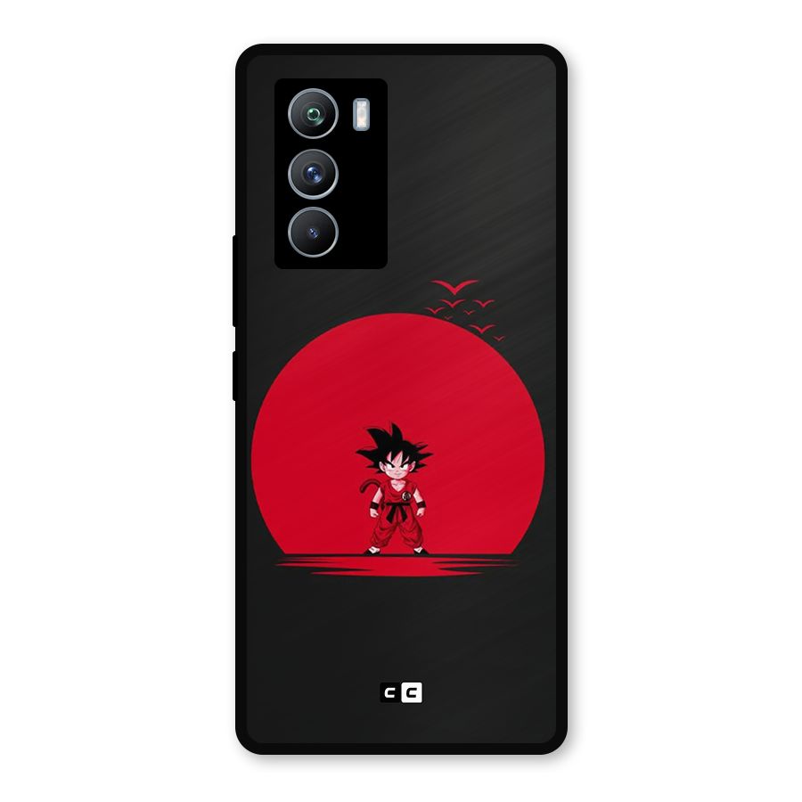 Goku Kid Art Metal Back Case for iQOO 9 SE