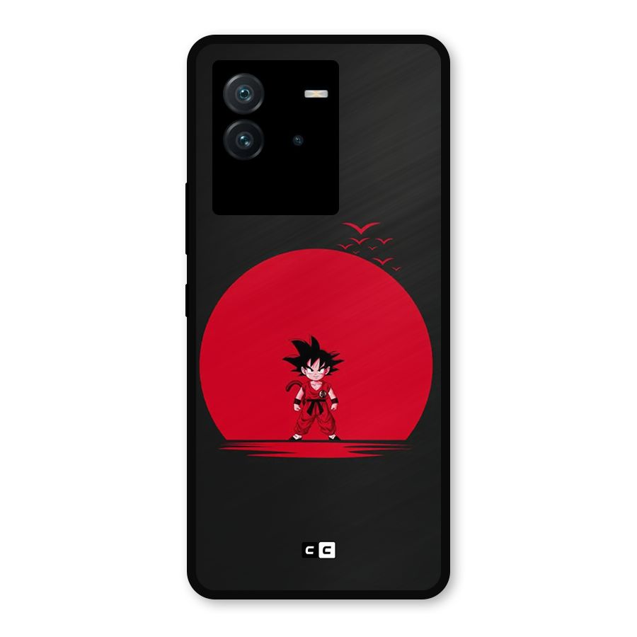 Goku Kid Art Metal Back Case for iQOO Neo 6 5G