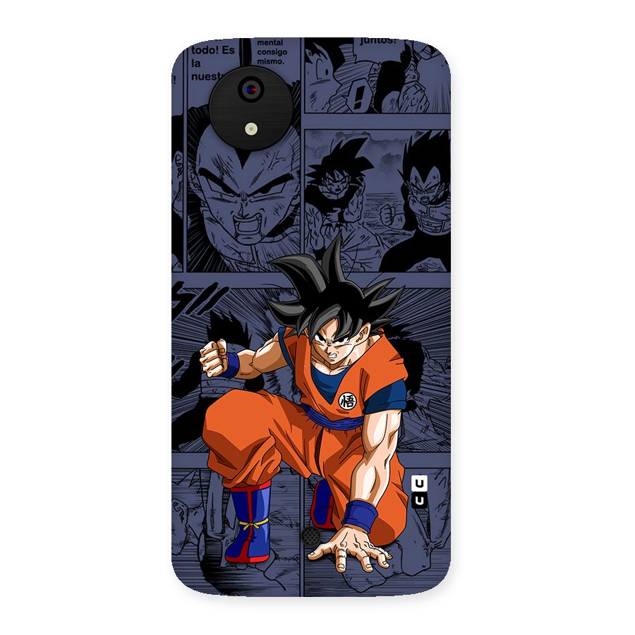 Goku Manga Art Back Case for Canvas A1  AQ4501