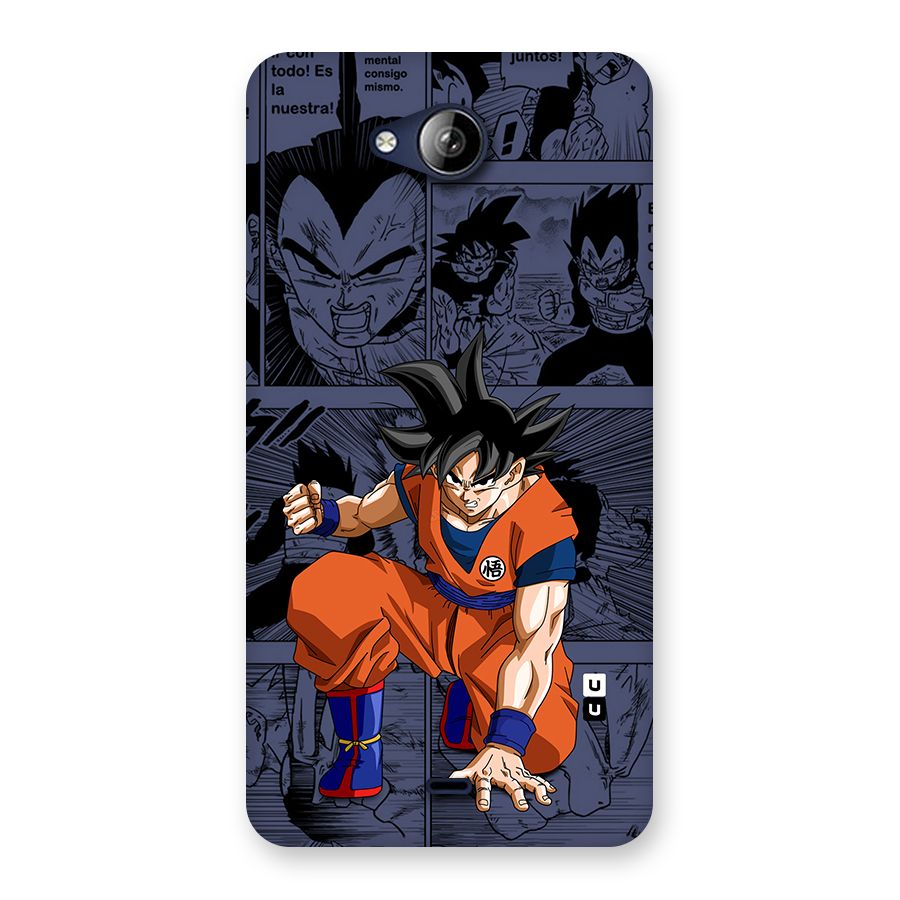 Goku Manga Art Back Case for Canvas Play Q355