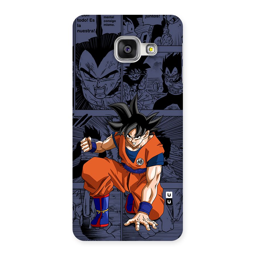 Goku Manga Art Back Case for Galaxy A3 (2016)