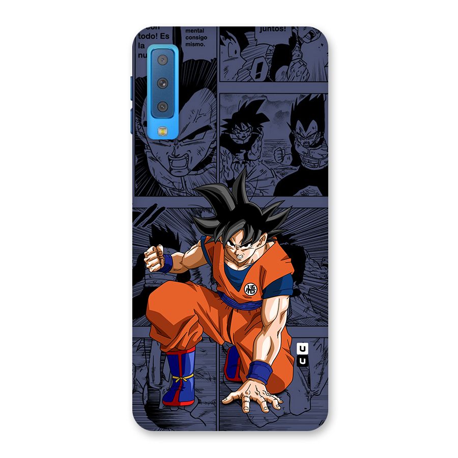 Goku Manga Art Back Case for Galaxy A7 (2018)