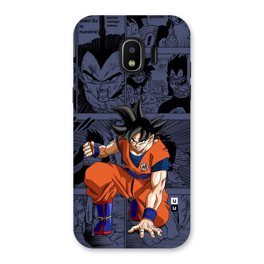 Goku Manga Art Back Case for Galaxy J2 Pro 2018
