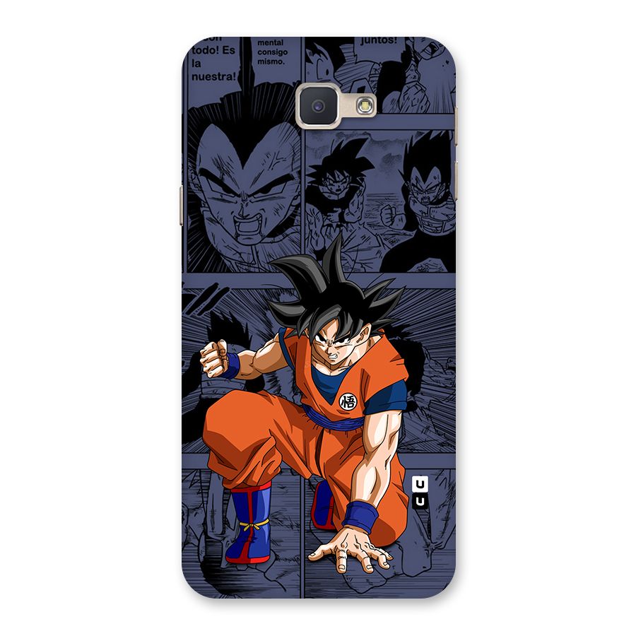 Goku Manga Art Back Case for Galaxy J5 Prime