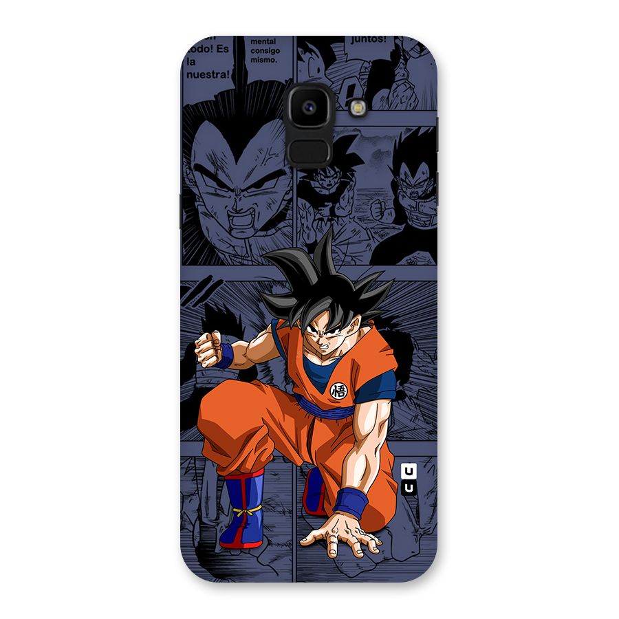 Goku Manga Art Back Case for Galaxy J6
