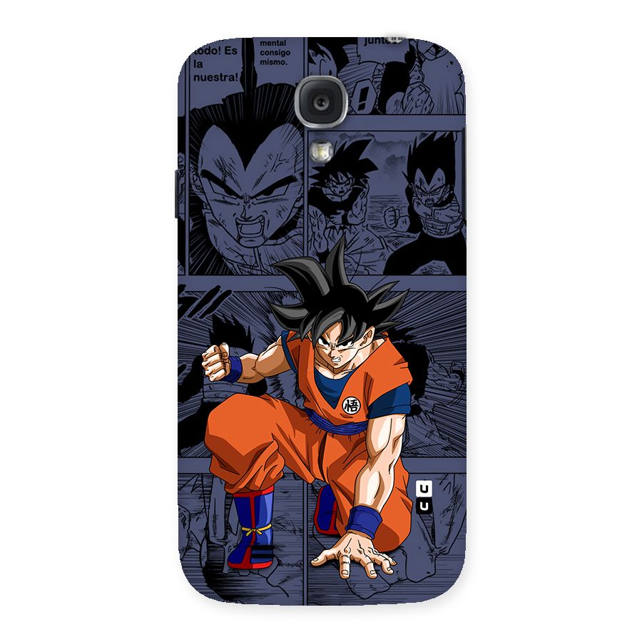 Goku Manga Art Back Case for Galaxy S4