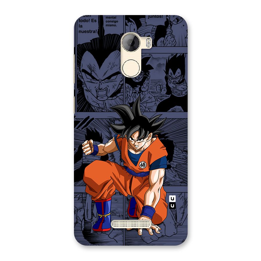 Goku Manga Art Back Case for Gionee A1 LIte