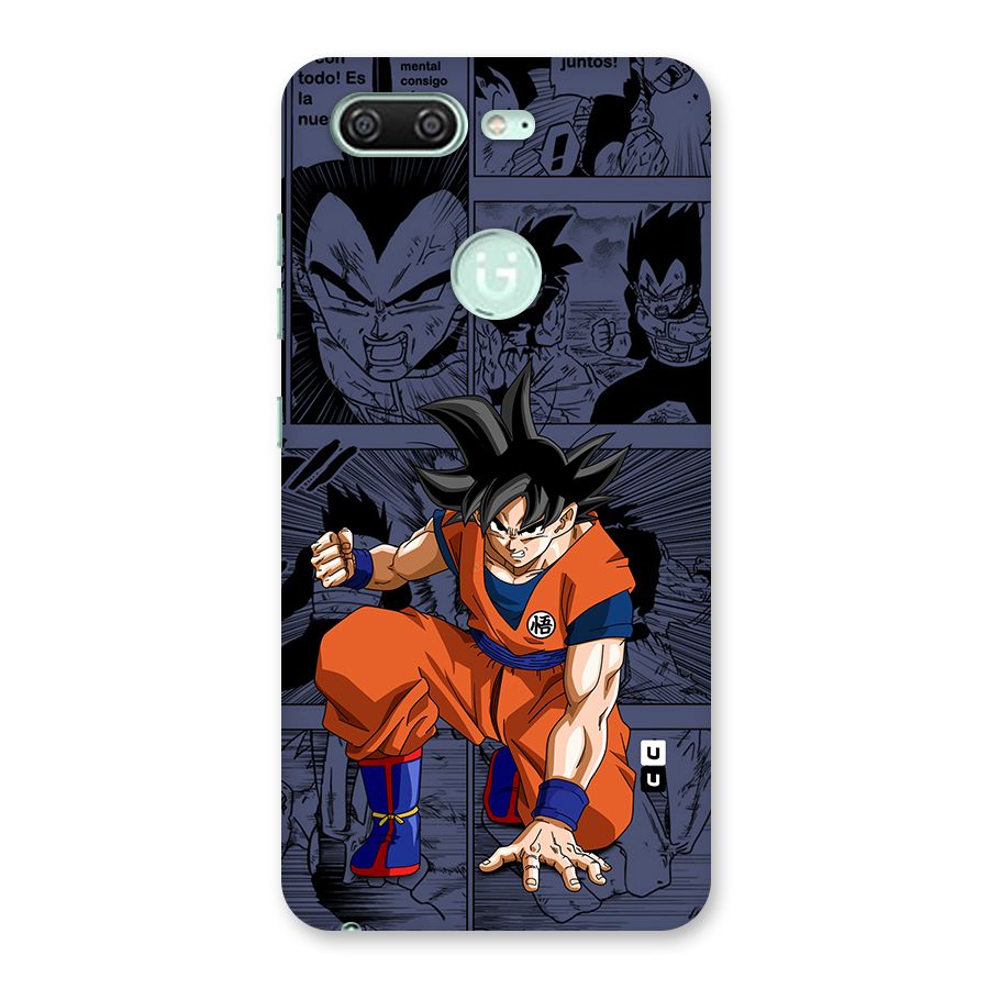Goku Manga Art Back Case for Gionee S10