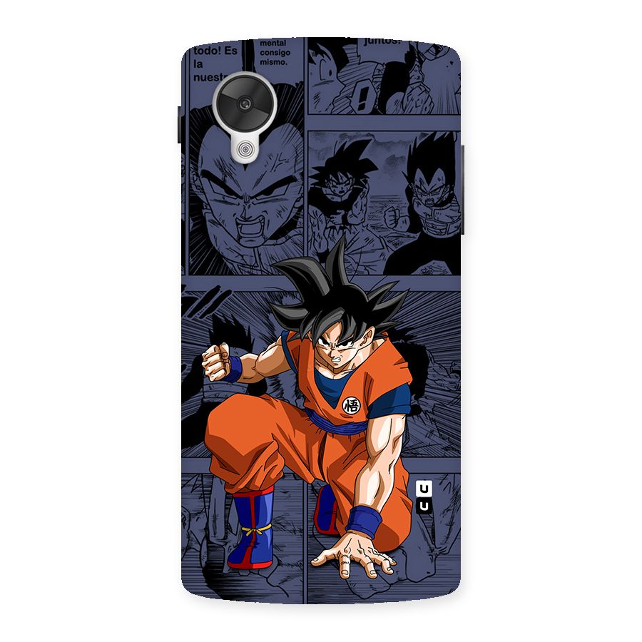 Goku Manga Art Back Case for Google Nexus 5
