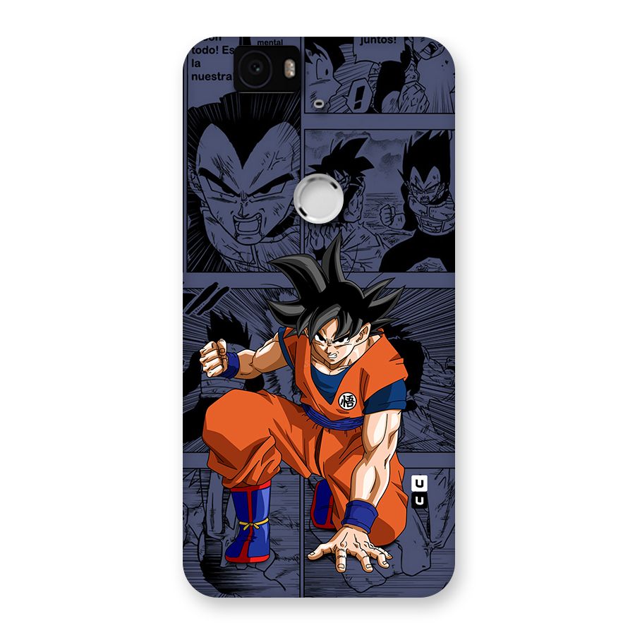 Goku Manga Art Back Case for Google Nexus 6P