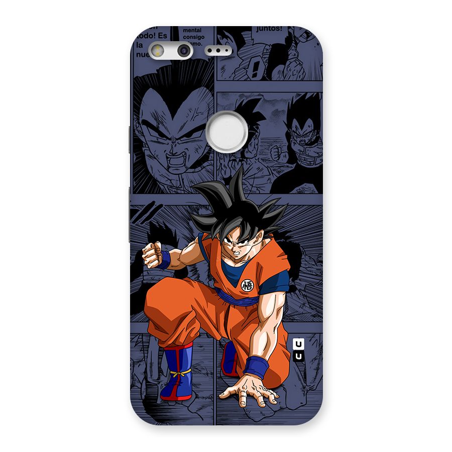 Goku Manga Art Back Case for Google Pixel