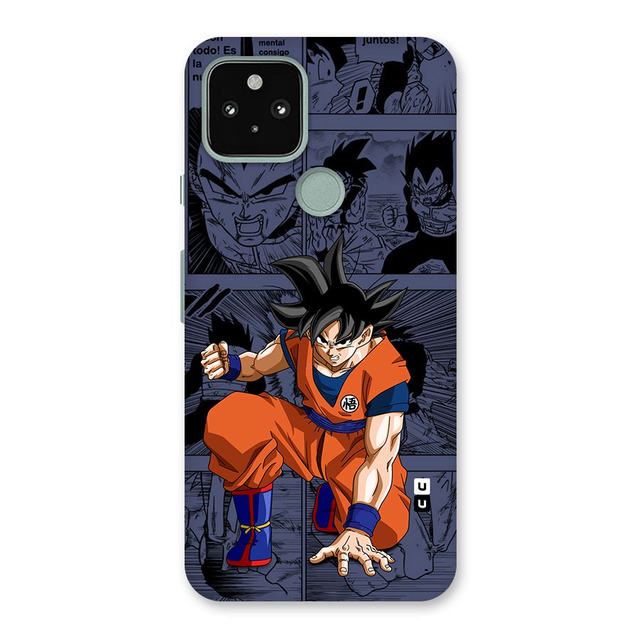 Goku Manga Art Back Case for Google Pixel 5